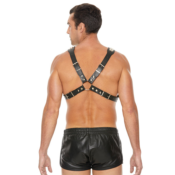 Ouch! Pyramid Stud body harness