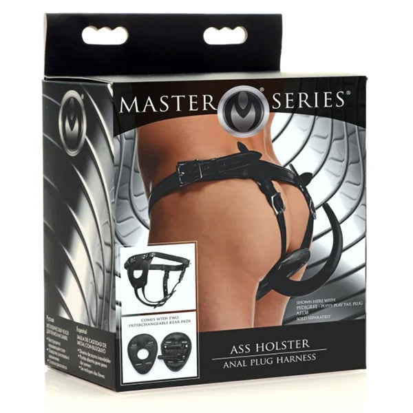 Master Series Ass Holster butt plug harness