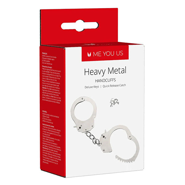Me You Us Heavy Metal handcuffs