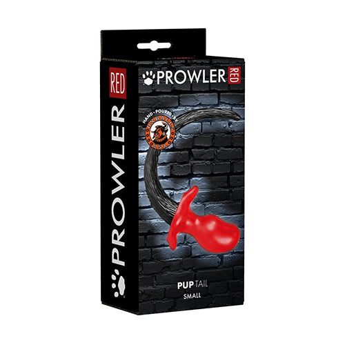 Prowler RED Oxballs pup-tail butt plug