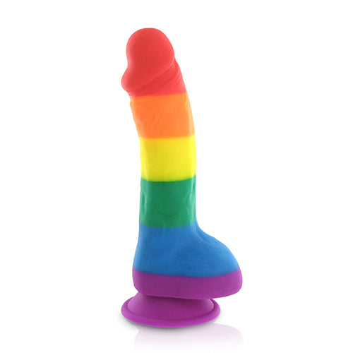 Pride rainbow dildo