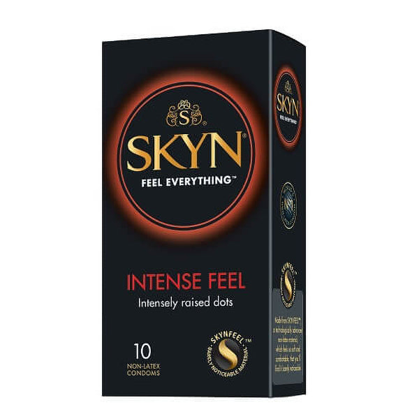 Mates SKYN Intense Feel non-latex condoms (10 pack)