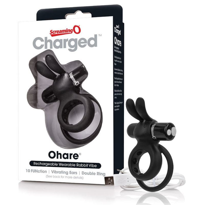 Screaming O Ohare Rechargeable Vibrating Rabbit Cock Ring