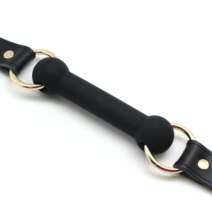 Liebe Seele Leather & Silicone bite gag