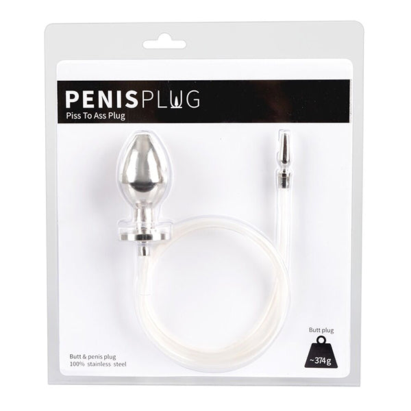 Penisplug Piss To Ass butt & penis plug