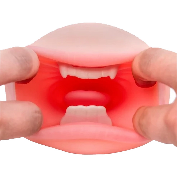 Seiraku Nezuko's Double Tooth blowjob masturbator