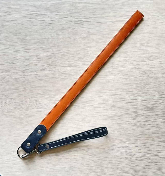 Liebe Seele Long Leather Paddle - Brown