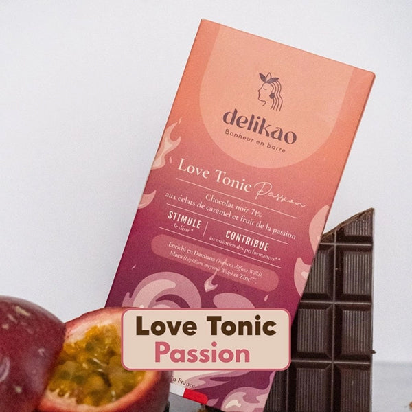 delikao Love Tonic™ Passion chocolate bar