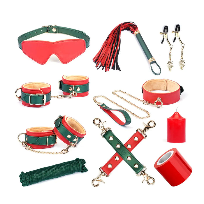 Liebe Seele Christmas bondage restraints kit (10 Pieces)