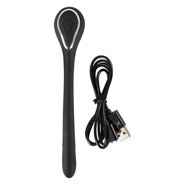 Penisplug vibrating bendable urethral sound/penis plug
