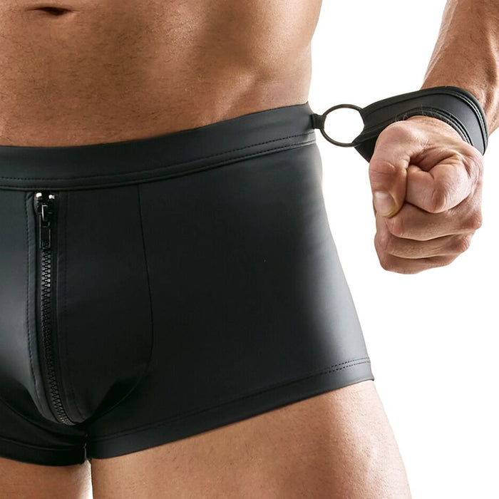 Svenjoyment Emphasising pants with arm restraints