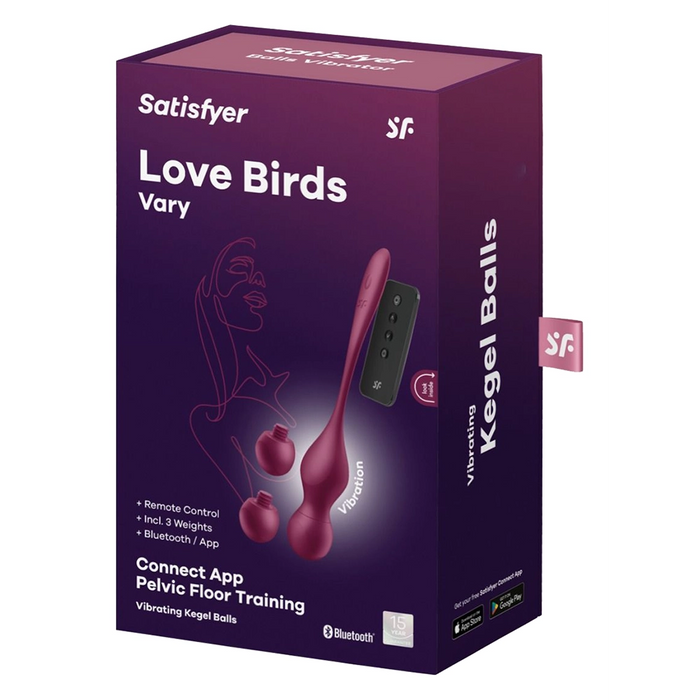 Satisfyer Love Birds Vary vibrating kegel balls