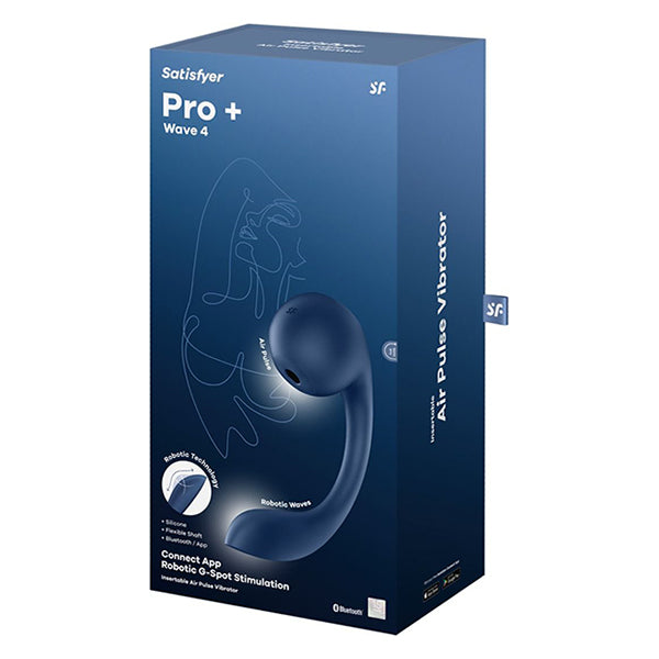 Satisfyer Pro+ Wave 4 clitoral & G-Spot stimulator