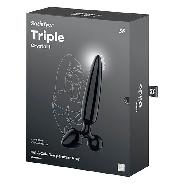 Satisfyer Triple Crystal 1 3-in-1 dildo & butt plug