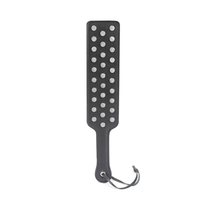 Liebe Seele Noir Sovereign Leather Studded Paddle