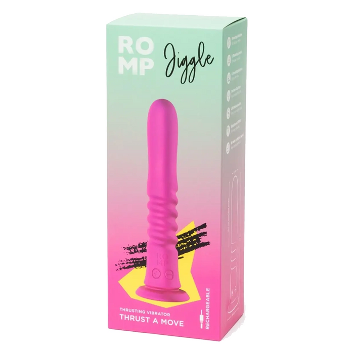 ROMP Jiggle thrusting vibrator