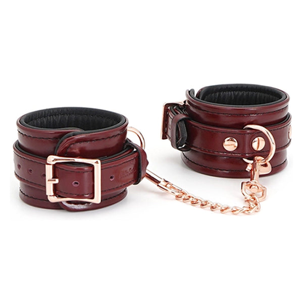 Liebe Seele Wine Red wrist cuffs