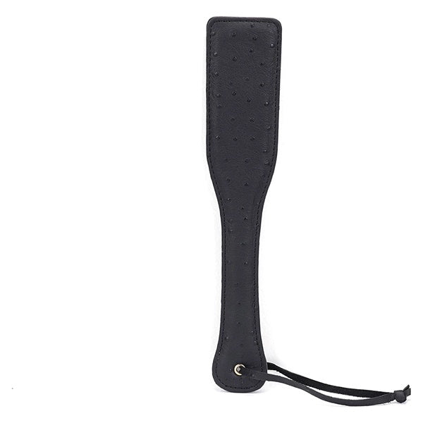 Liebe Seele Demon's Kiss Black Leather spanking paddle