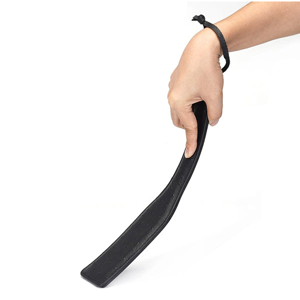 Liebe Seele Demon's Kiss Black Leather spanking paddle