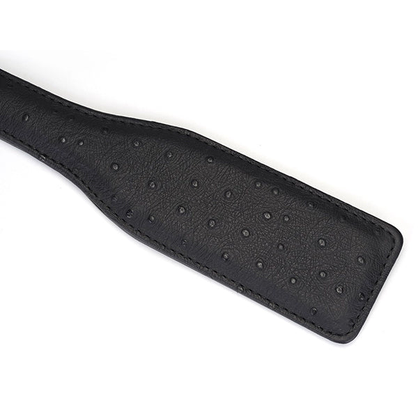 Liebe Seele Demon's Kiss Black Leather spanking paddle
