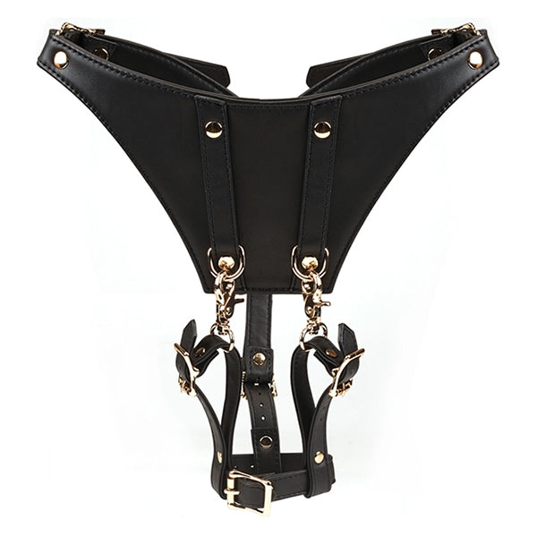 Liebe Seele Dark Secret Forced Orgasm strap-on harness
