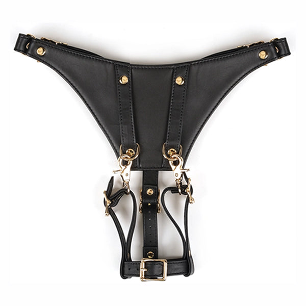 Liebe Seele Dark Secret Forced Orgasm strap-on harness