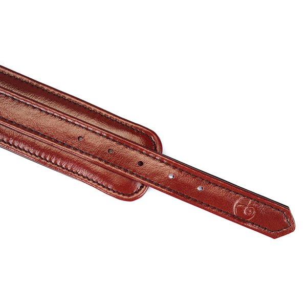Liebe Seele Wine Red narrow wrist cuffs