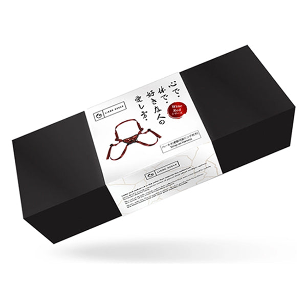 Liebe Seele Wine Red strap-on harness