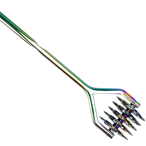 Liebe Seele Dazzling Rainbow Single Head, 5 row Wartenberg pinwheel