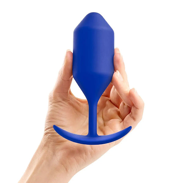 b-Vibe Snug Plug 4 butt plug (navy blue)