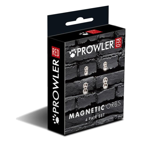 Prowler RED Magnetic Orbs nipple clamps SHOP ONLY