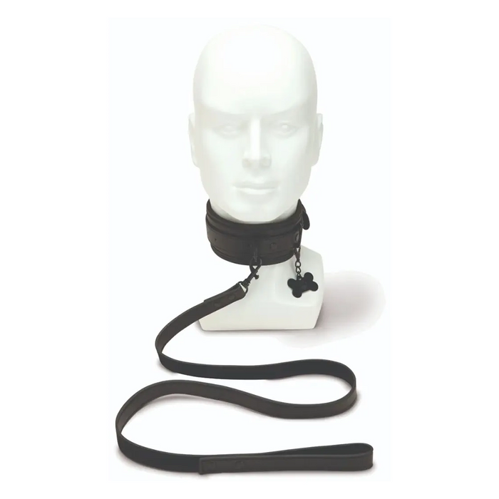 Prowler RED collar with leash