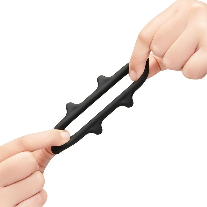 b-Vibe Flex Ring Spike cock ring