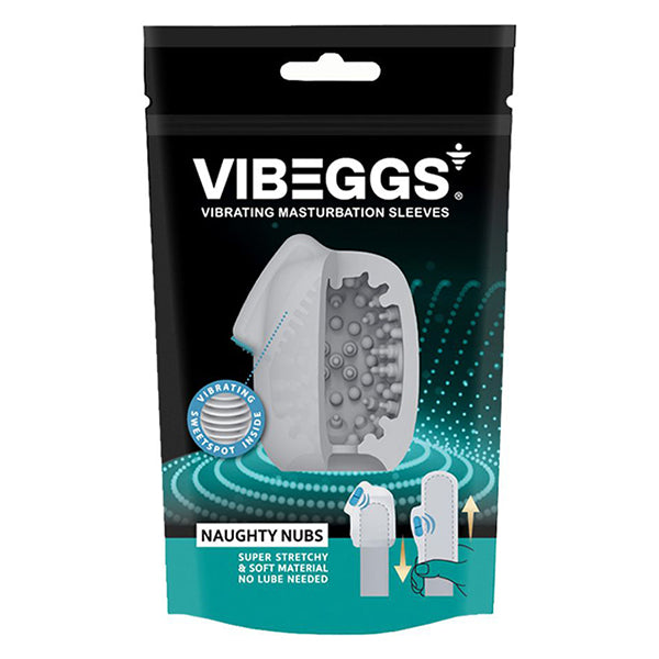 VIBEGGS Vibrating masturbator sleeve