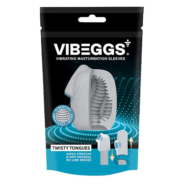 VIBEGGS Vibrating masturbator sleeve
