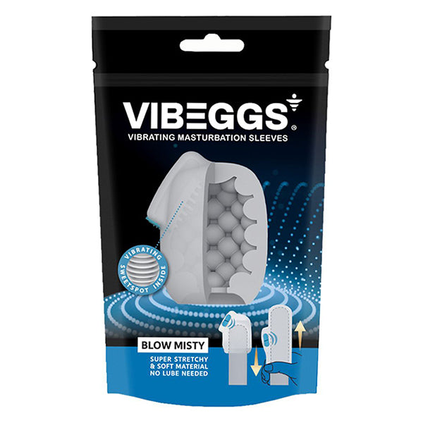 VIBEGGS Vibrating masturbator sleeve