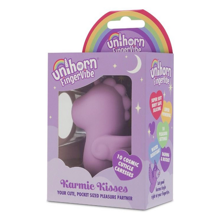 Unihorn® Karmic Kisses finger vibrator