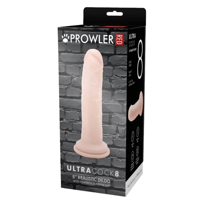 Prowler RED UltraCock 8" dildo