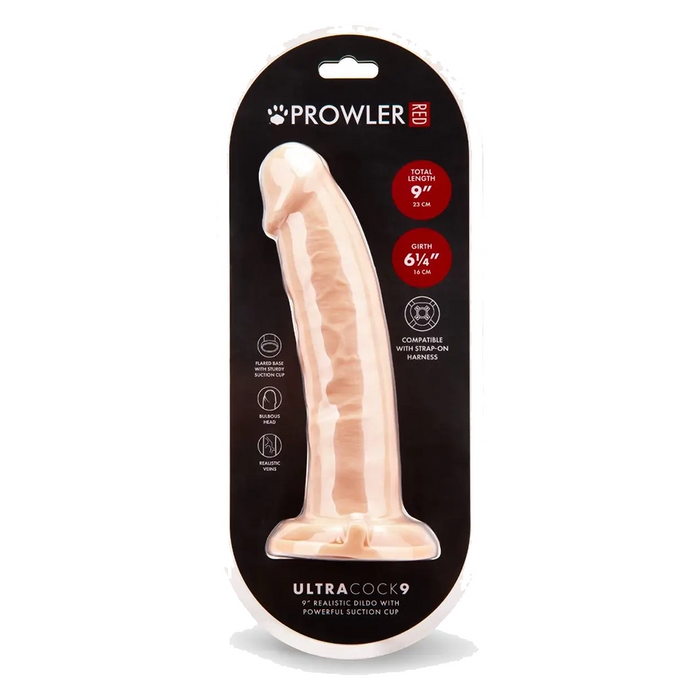 Prowler RED UltraCock 9" dildo