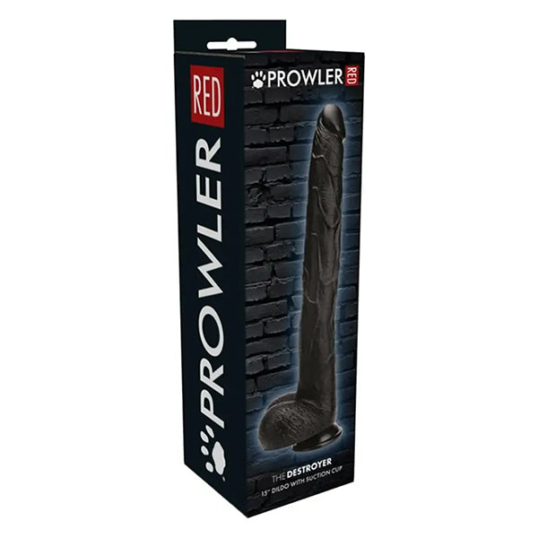 Prowler RED The Destroyer 15" dildo with balls