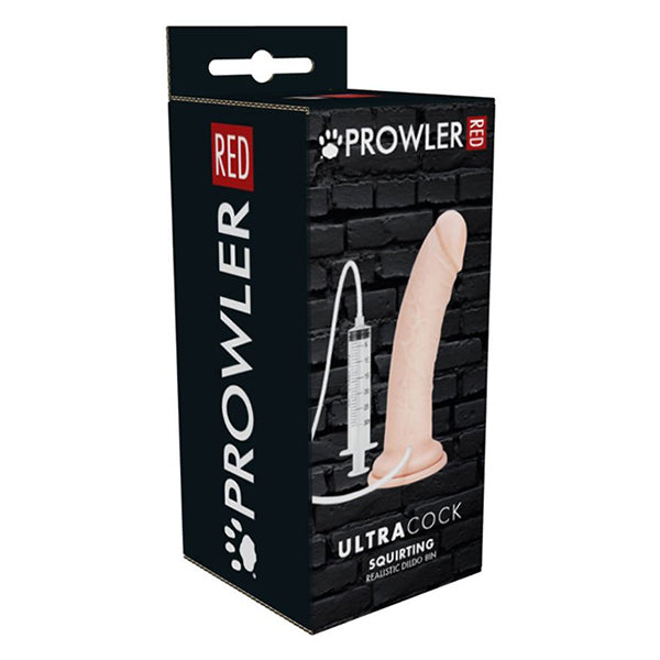 Prowler RED UltraCock 8" squirting dildo