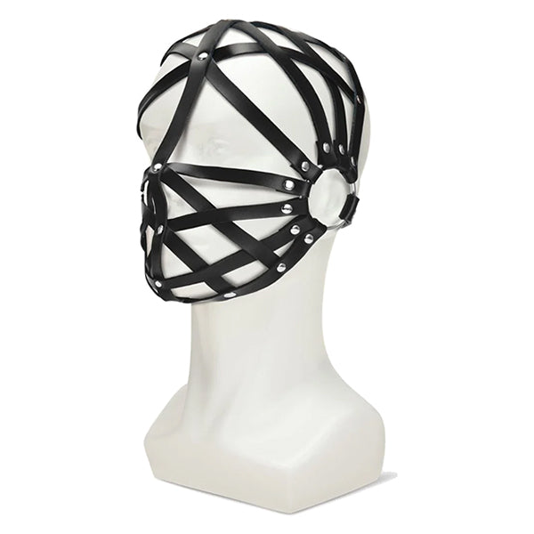 Me You Us Black Web hood mask