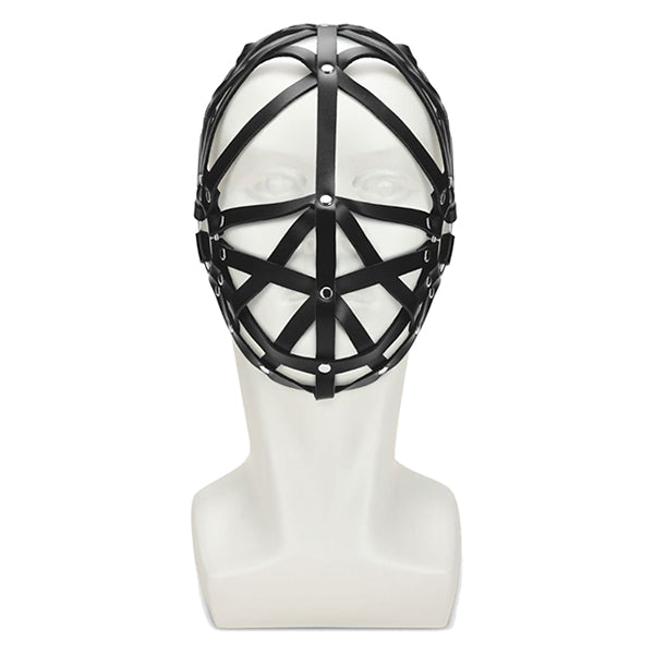 Me You Us Black Web hood mask
