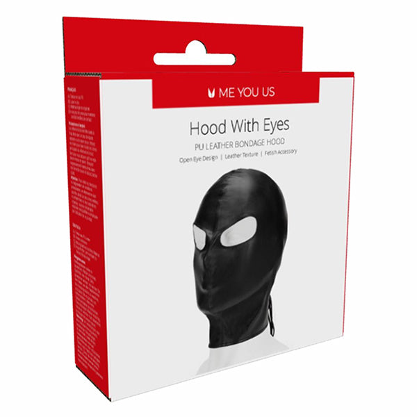 Me You Us Black hood with eyes