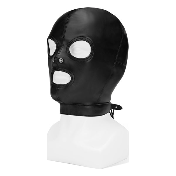 Me You Us hood with eye, nose, & mouth holes