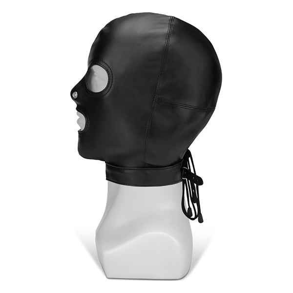 Me You Us hood with eye, nose, & mouth holes