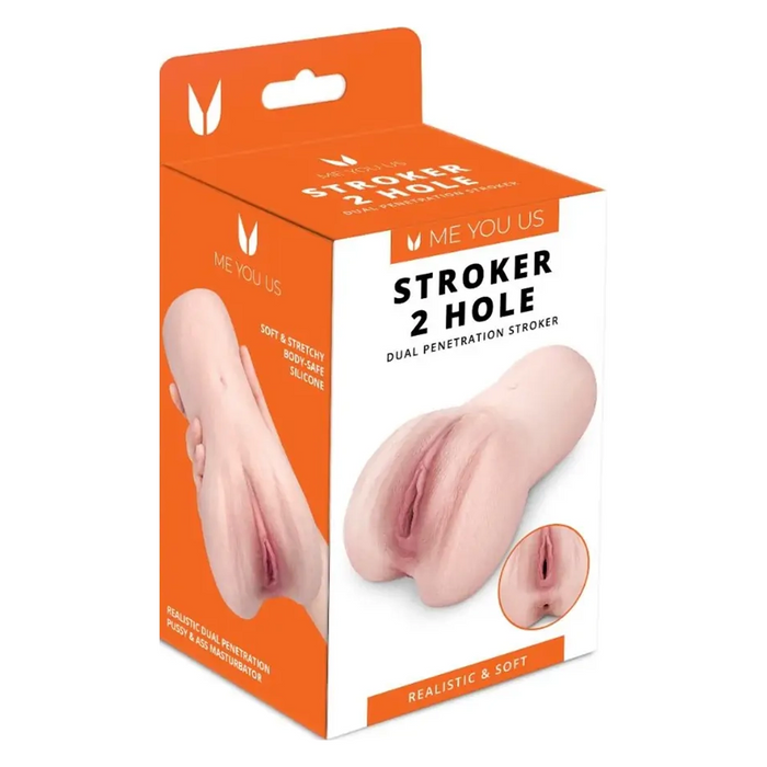 Me You Us Stroker 2 Hole dual penetration masturbator