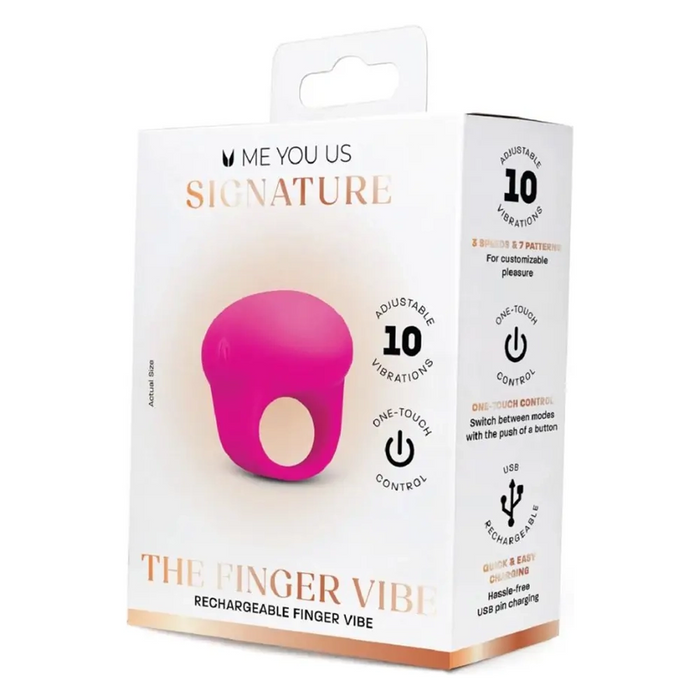 Me You Us Signature The Finger vibrator