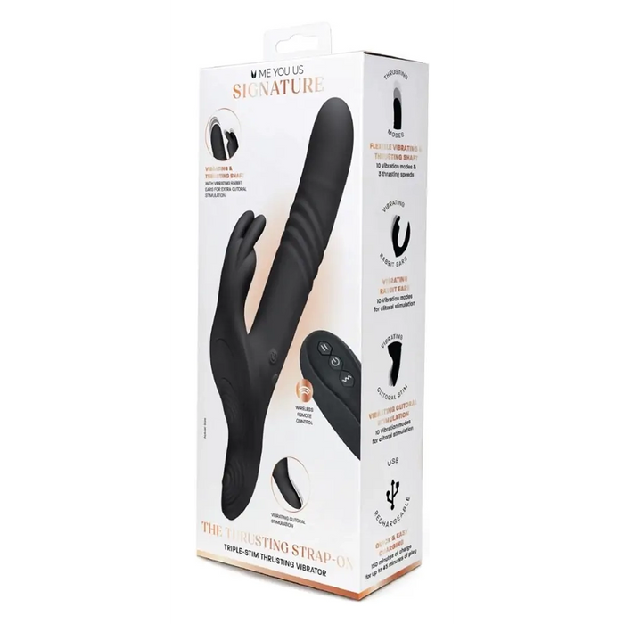 Me You Us Signature The Thrusting strap-on vibrator