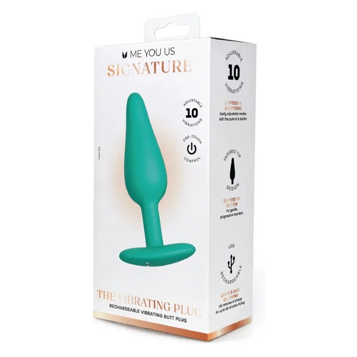 Me You Us Signature vibrating butt plug